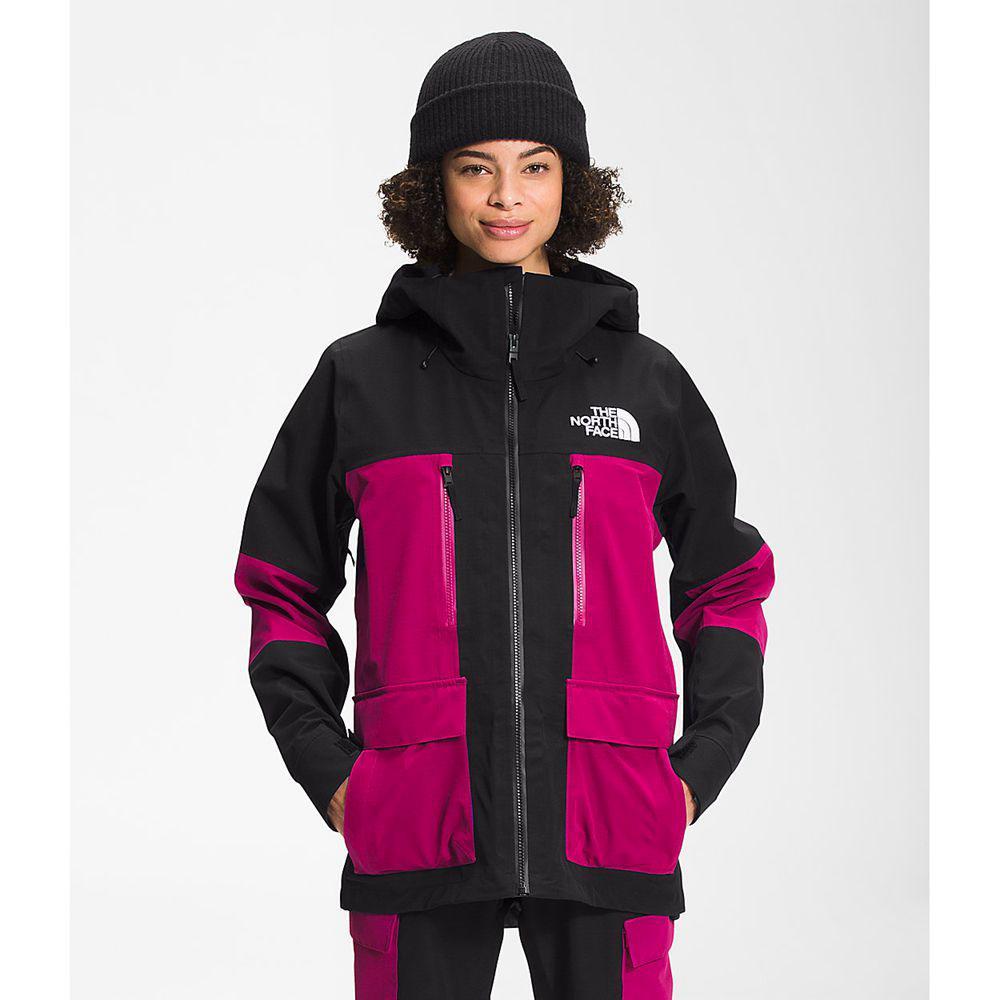 The North Face Dragline Γυναικεια Μπουφάν Softshell - Μαυρα / Ροζ (ADPQ46528)